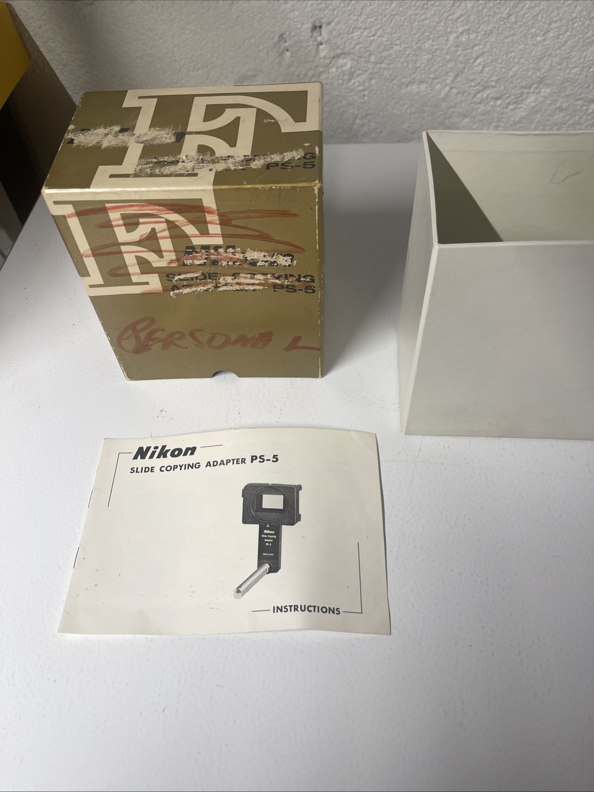 Nikon Slide Copying Adapter PS-5 Made In Japan