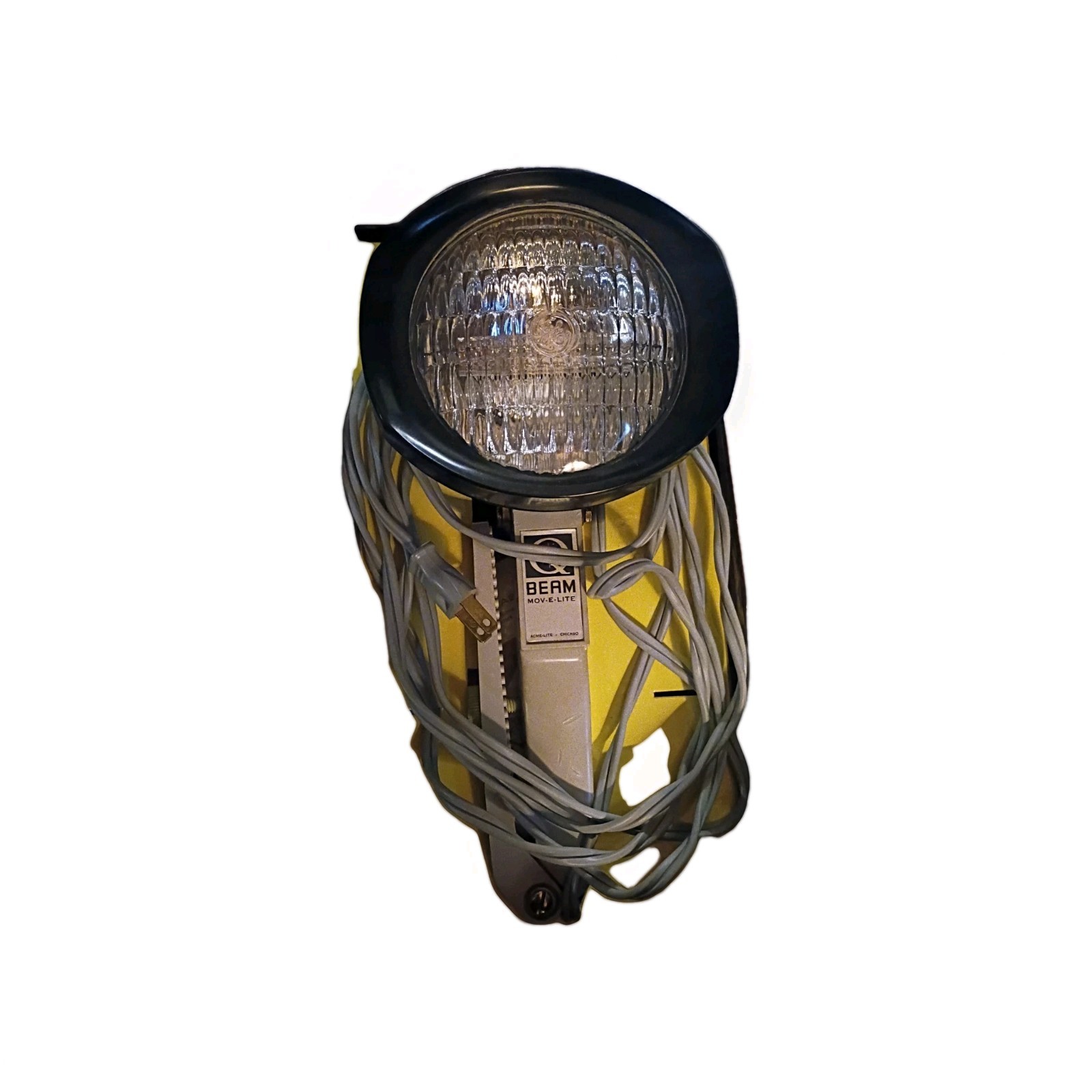 Vintg Movie Production Light- Acme Q Beam Move-E-Lite /Photo Shoot Or Prop WORKS