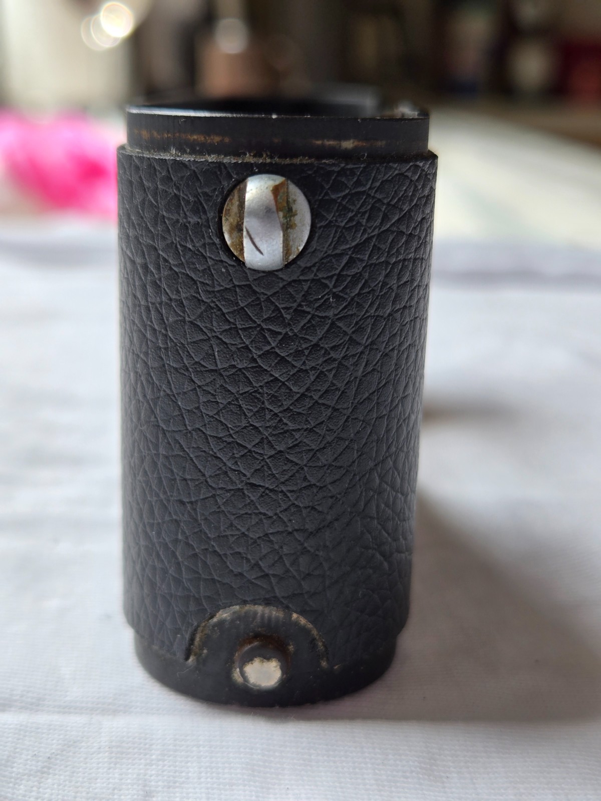 Original OEM Parts Leitz Leica Late RD IIIf Main Body Shell w/ Leather 3F IIIF
