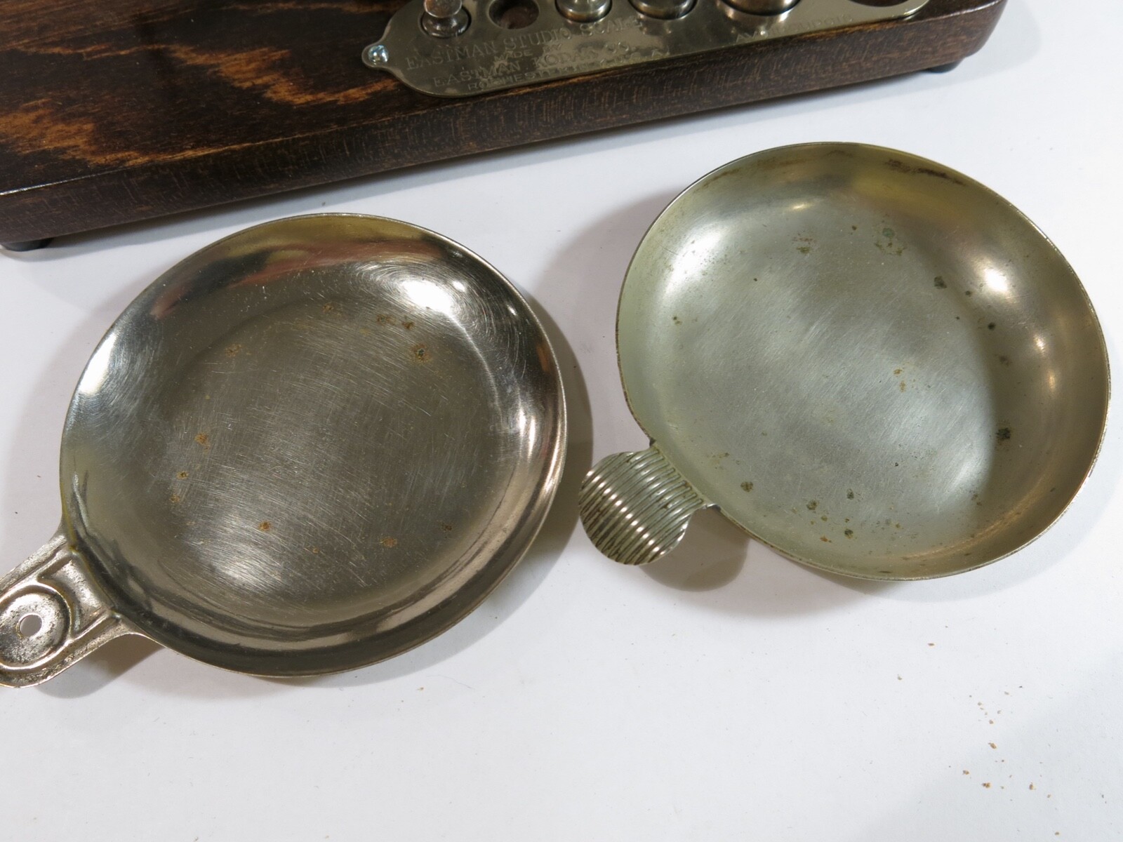 Antique Kodak Studio Scale with Weights — Refinished Base plus New Feet