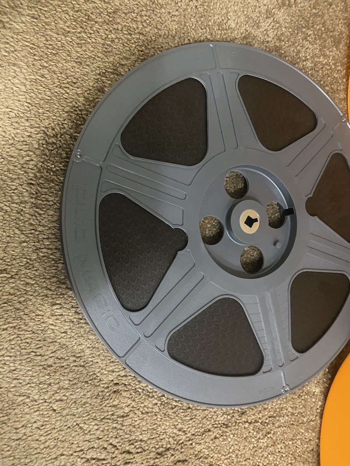 PlioMagic Plastic Film Movie Reel1200 Ft -33 Minutes 16mm With Life On the Run