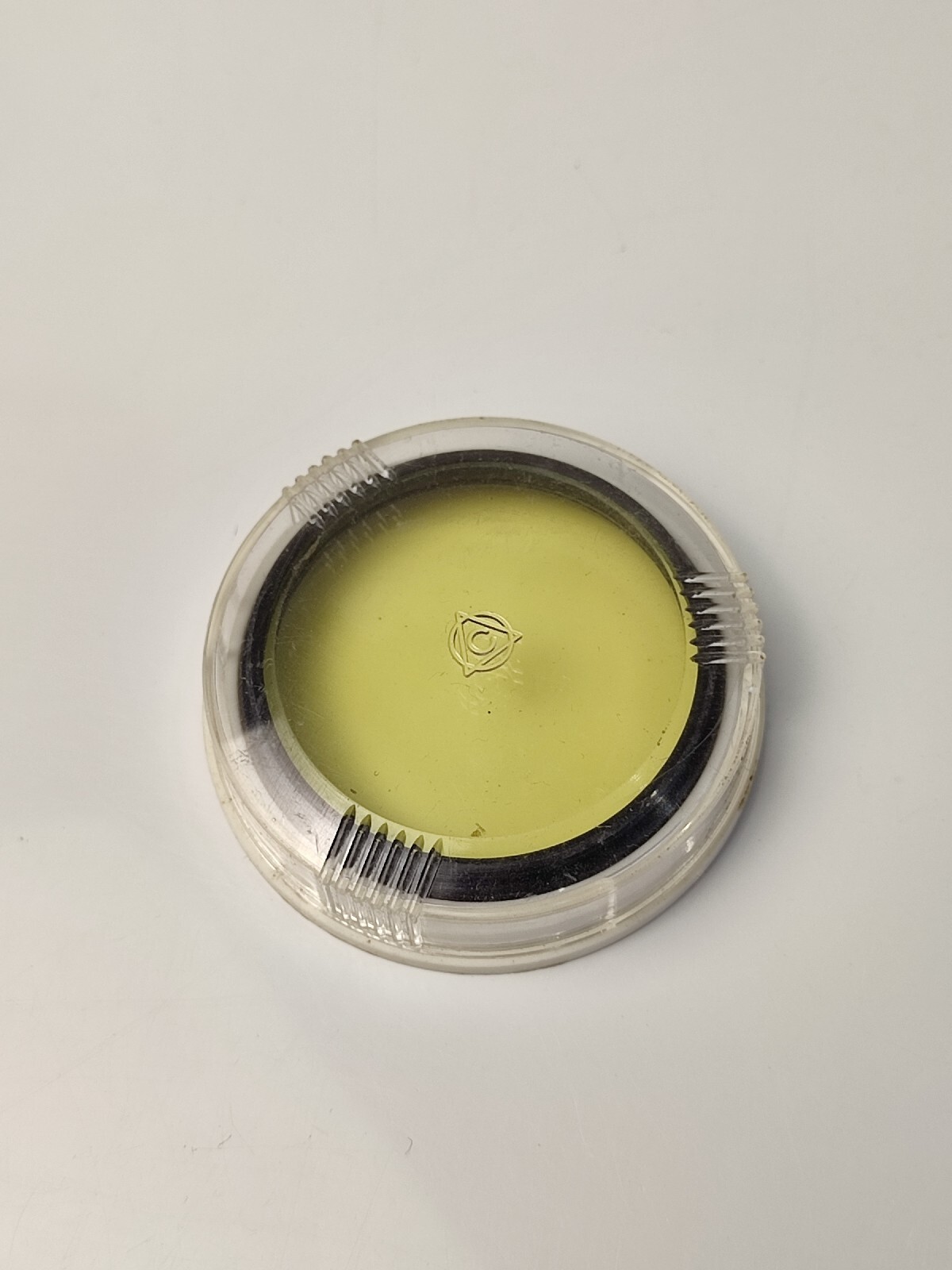 Vintage Lens Light Filter 52×0,75 Yellow Lens Light Filter Photo Lens Filter