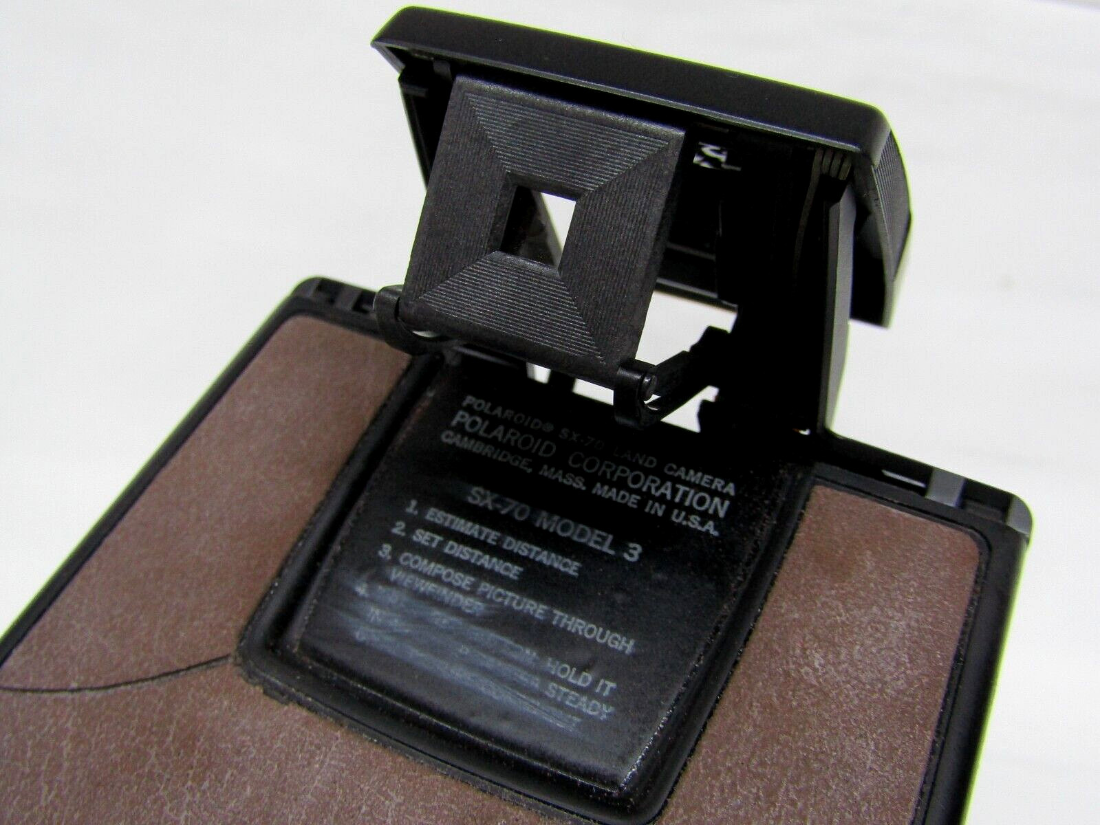 Vintage Polaroid SX-70 Land Camera Model 3 Untested – PARTS or REPAIR