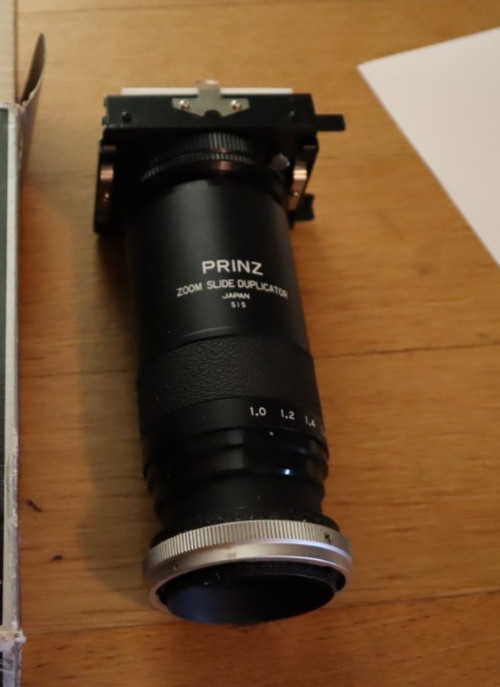 Prinz Zoom Slide Duplicator 515 35mm Negative Slide Digitizer