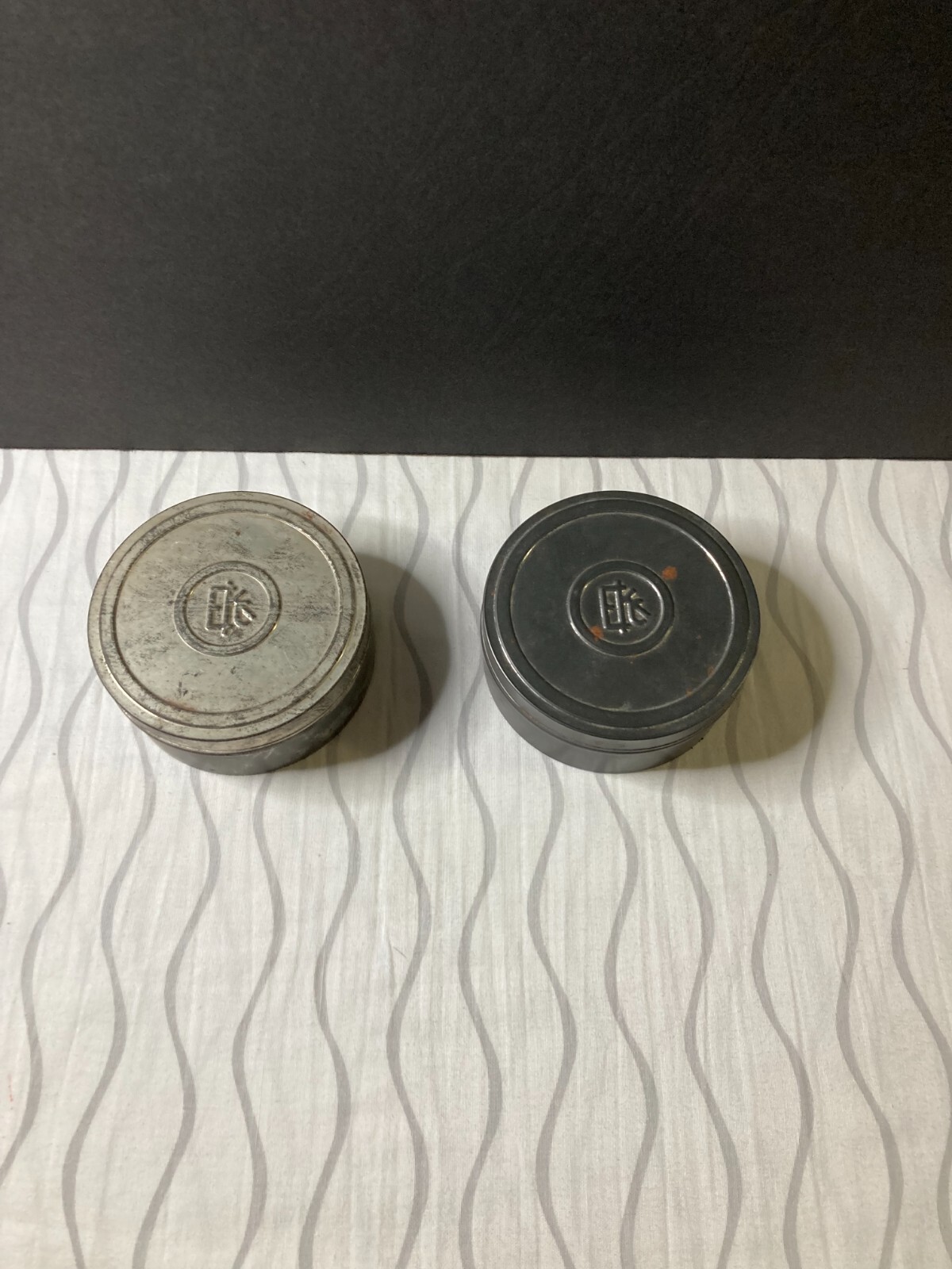 Vintage Eastman Kodak tins metal lot of 2