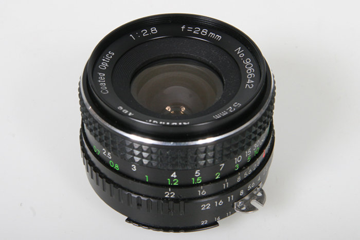 Albinar 28mm f2.8 Wide Angle Lens. Nikon AI Mount