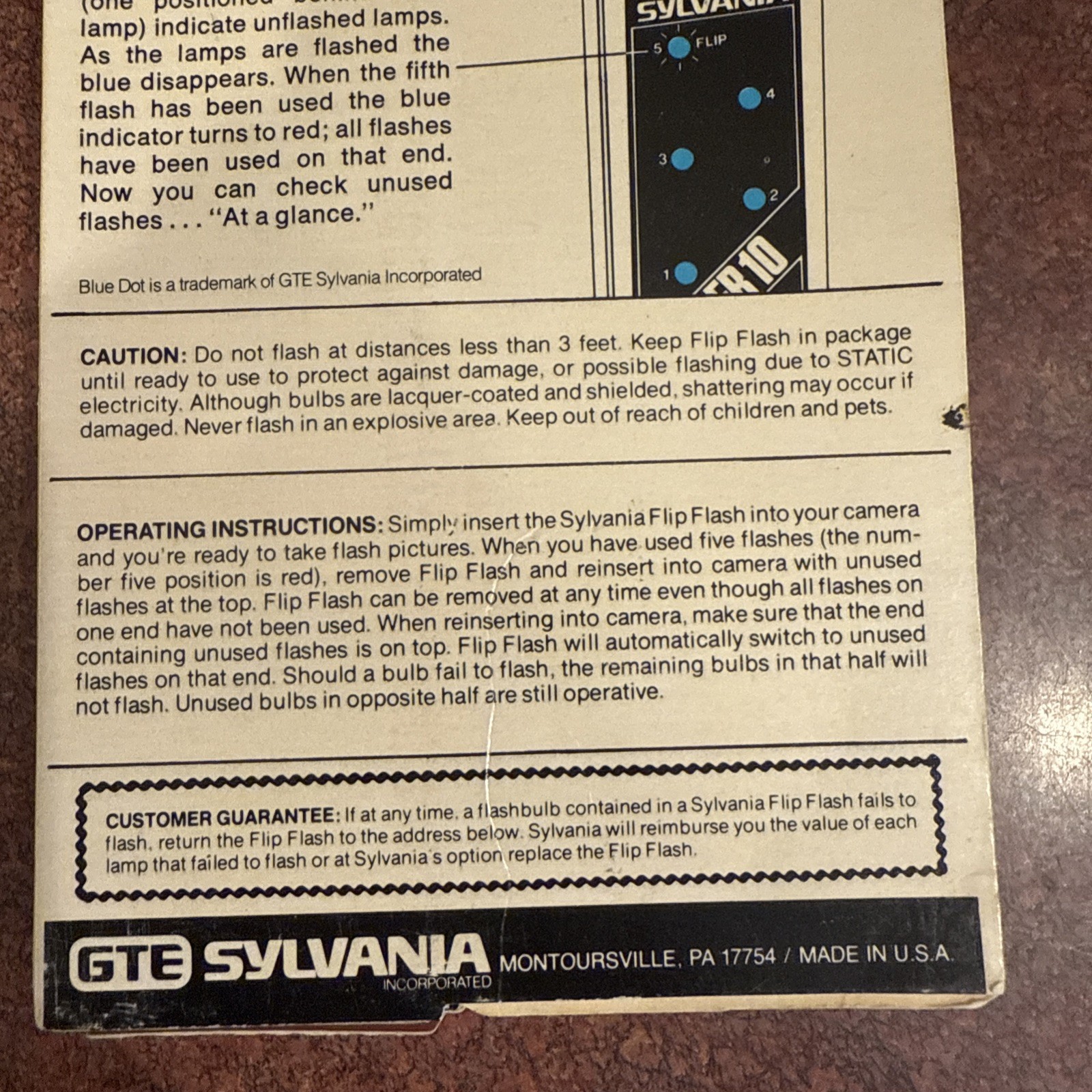 SYLVANIA Flip Flash Super 10 Flipflash Camera Flashes, Vintage