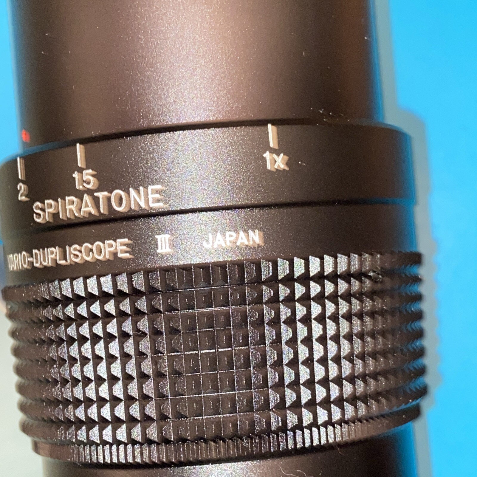 Spiratone Adjustable Vario-Dupliscope III w/T-Mount F/Copy Slides & Rolls. Japan