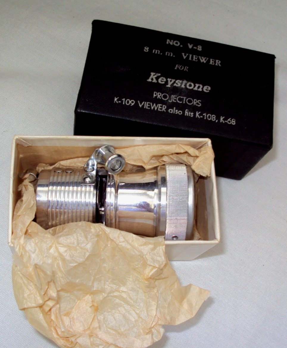 VTG. 8 mm Keystone Viewer No. V-8-Projectors K-109 Viewer also Fits K-108/K-68