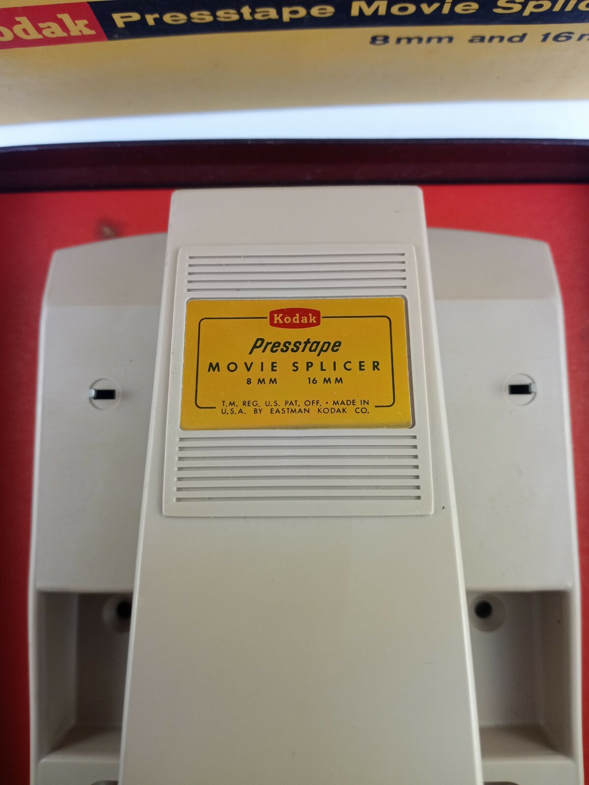 Vintage Kodak Presstape Movie Splicer 8mm 16mm Model 64 original box