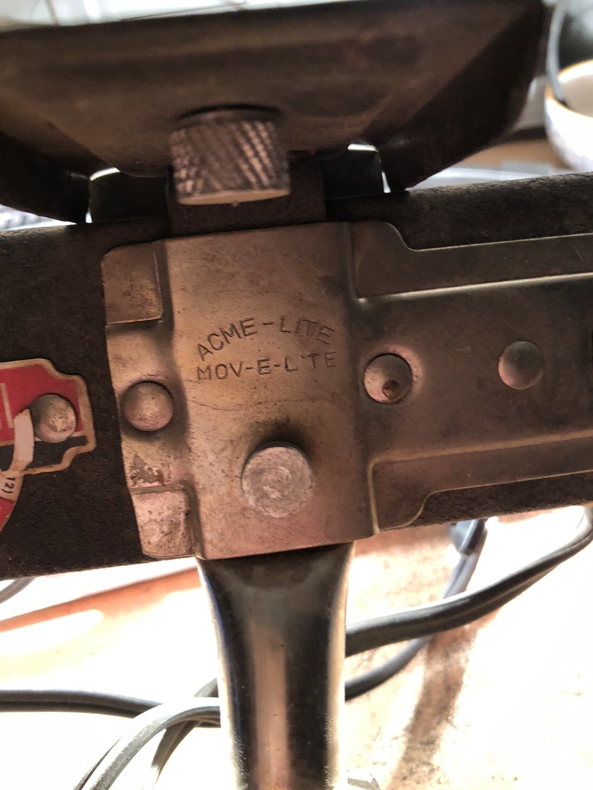 Vintage Mov-E-Lite Model ACME-LITE Chicago Movie Lighting takes 2 Bulbs Works
