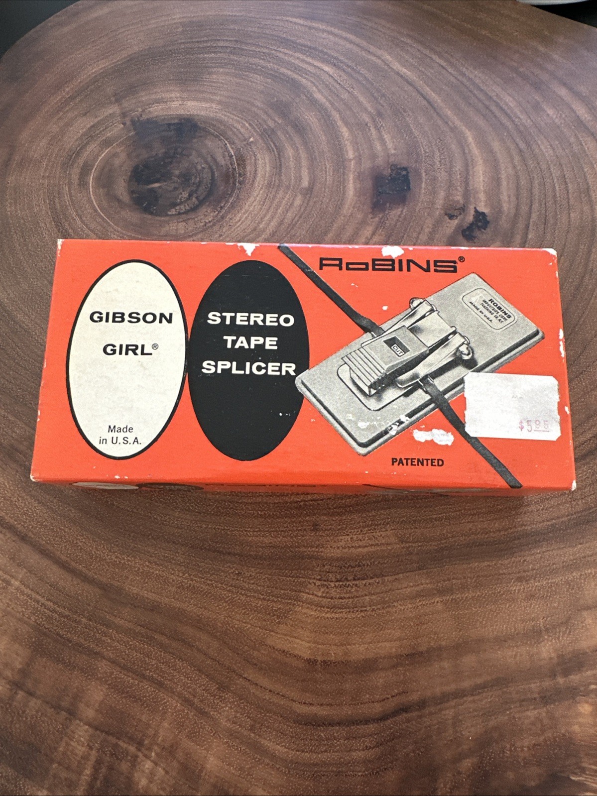 Vintage Robins Gibson Girl Stereo Tape Splicer Model TS-7J