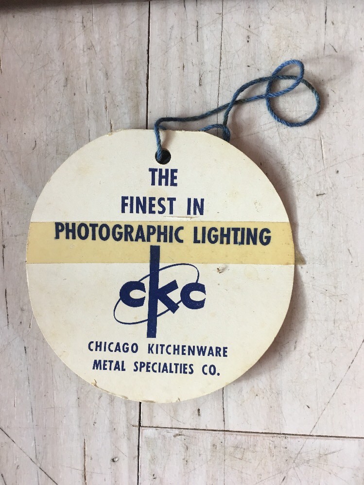 Vintage Ckc Photo Lighting 4 Light Light Bar In Case