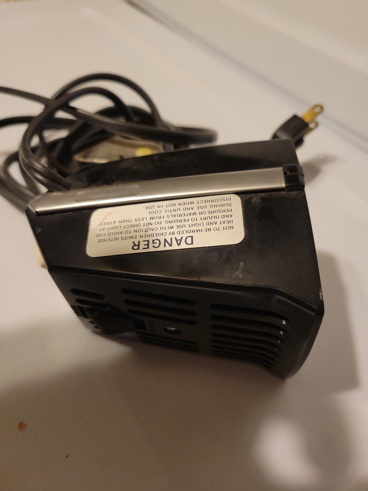 Vintage Sylvania Sun Gun S.G.VIII 650w 120v Tested Works