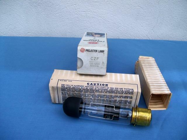 GE PROJECTOR LAMP CZF 115-120 V 500W NIB