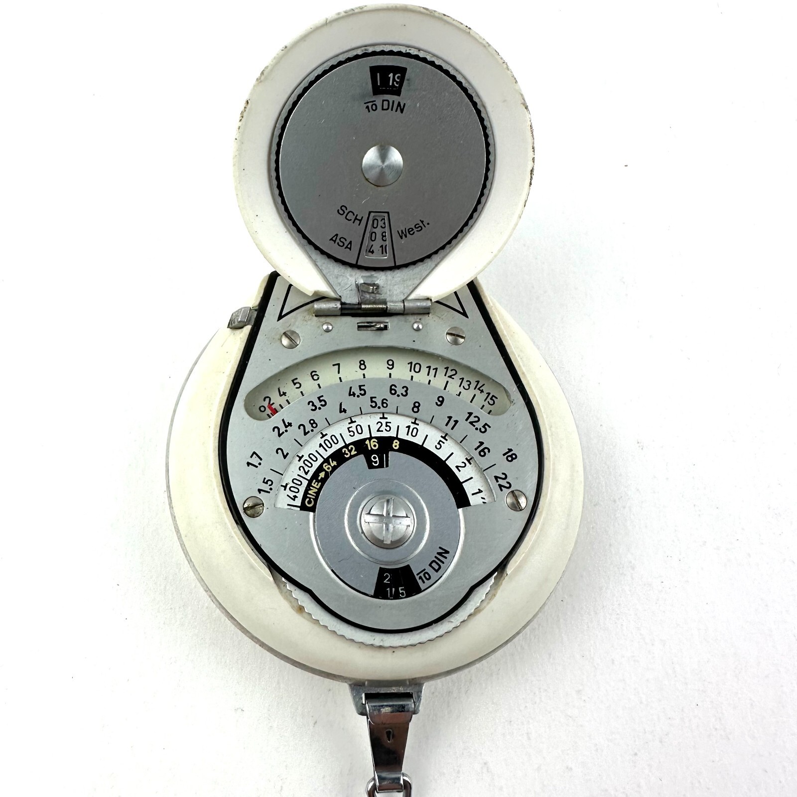 Vintage 1952 Bertram Chrostar Light Meter Selenium Cell Not Working? Beautiful