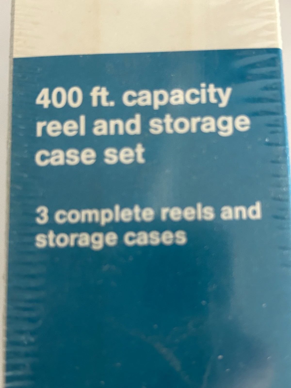 Reel & Storage Case Set 400Ft Capacity 3reels&Cases Hanimex Mfg Baia Dual 8 NEW