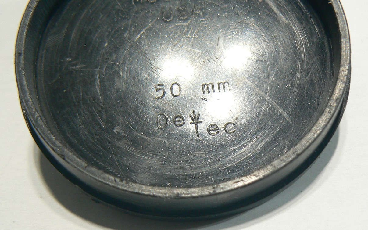 50mm Push On Dew Tec Plastic Lens Cap – Made in U.S.A.