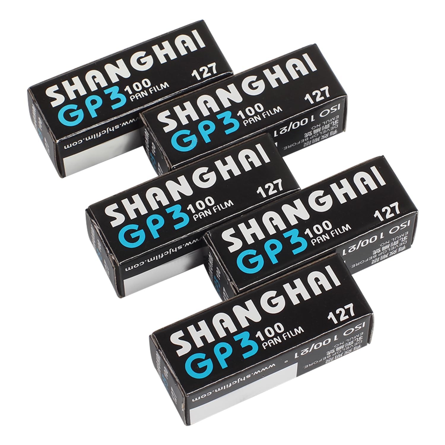 Shanghai GP3 127 Black & White Roll Film ASA DIN ISO 100 B/W Negative Freshes…
