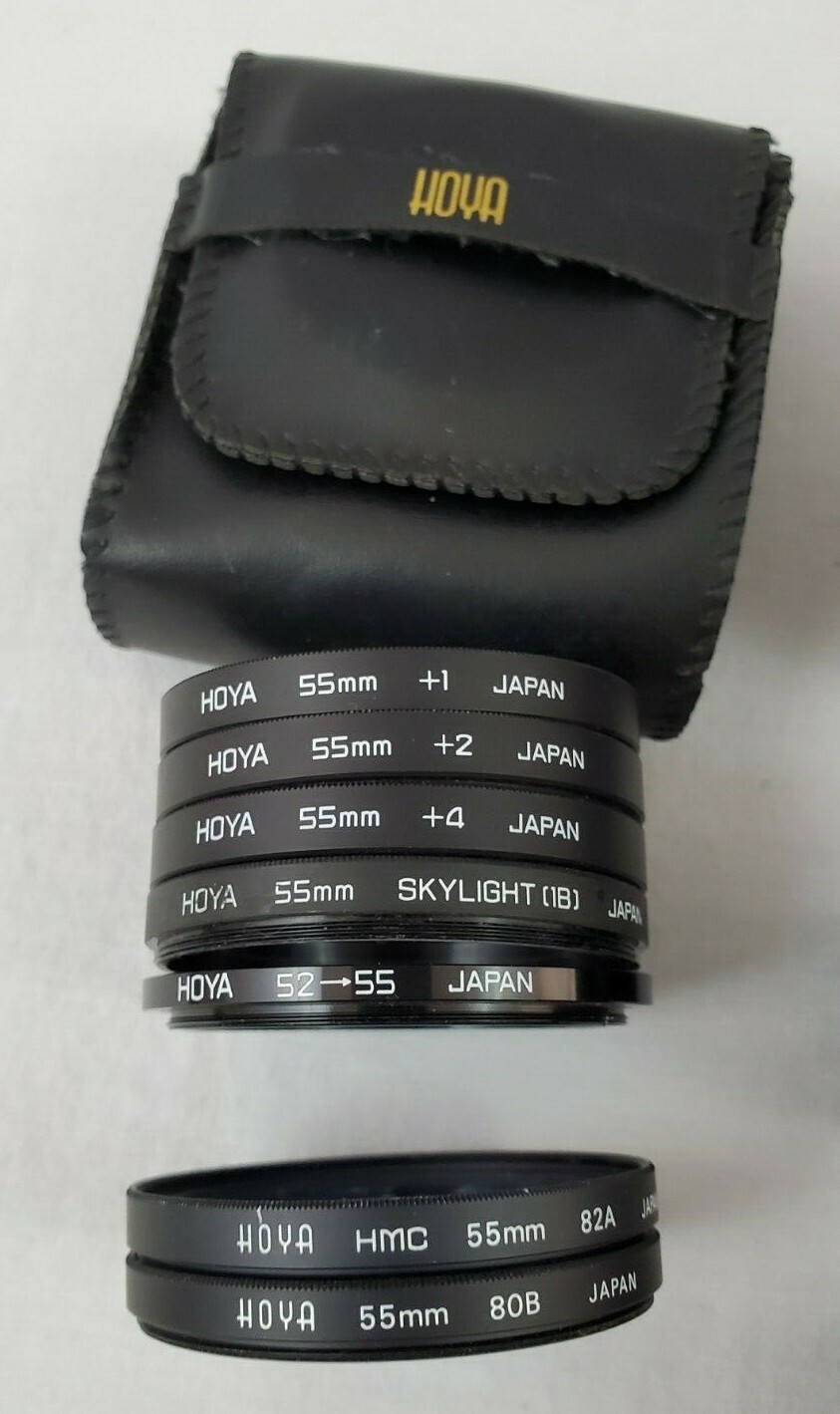 VINTAGE Lot of Camera Accessories – Lenses Filters Adapters Caps Various Brands