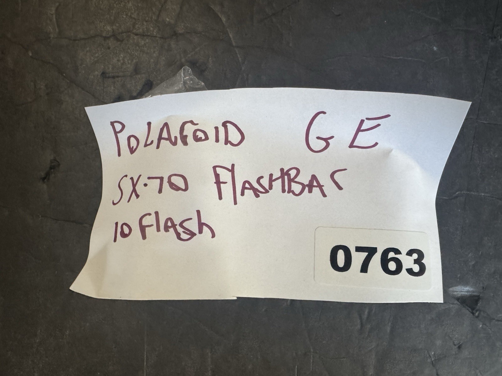 Polaroid SX-70 Instant Film Camera Accessory # 1210 Flashbar Diffuser