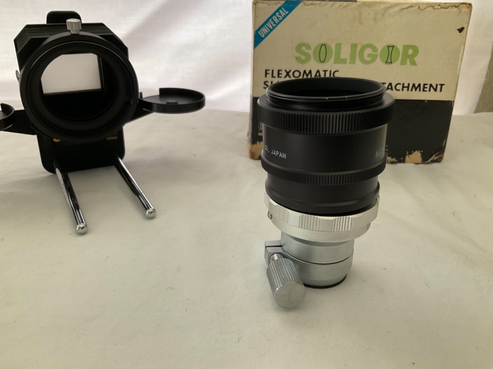 Soligor Flexomatic Slide Copying Attachment vintage universal