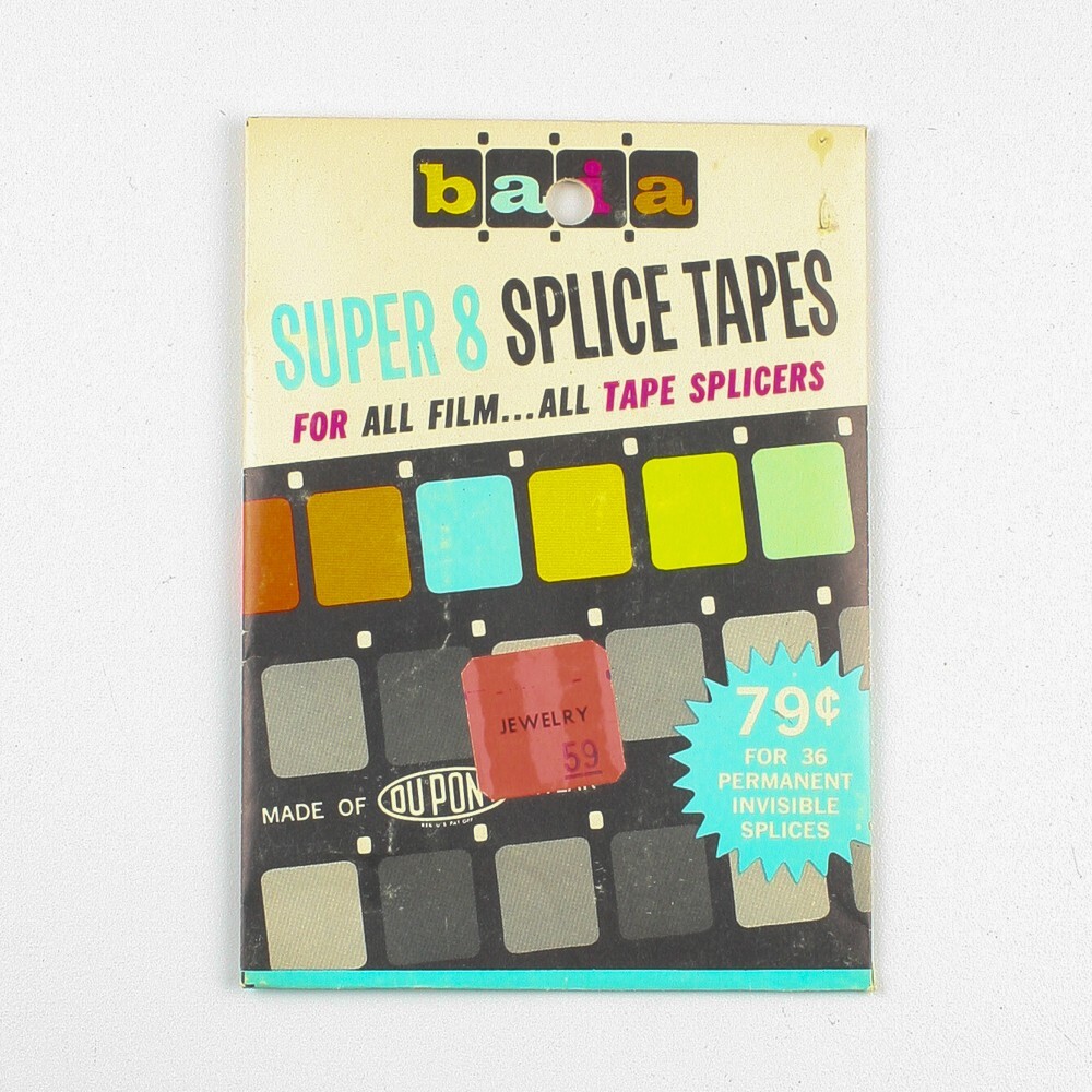 Baia Super 8 Slice Tapes – For All Film… – Vintage Envelope + Tape