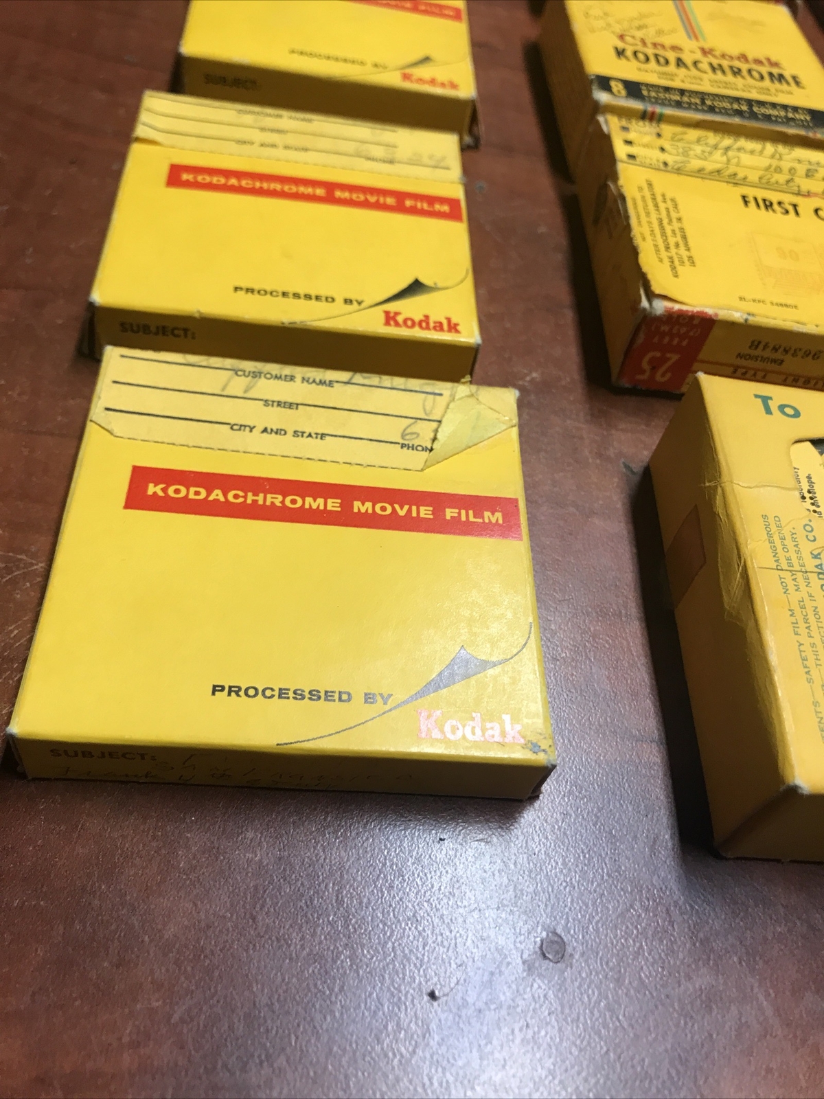 Lot Of 12 Vintage 8 MM Kodak Roll Cameras Personal Home Movies AS IS NOT TESTED