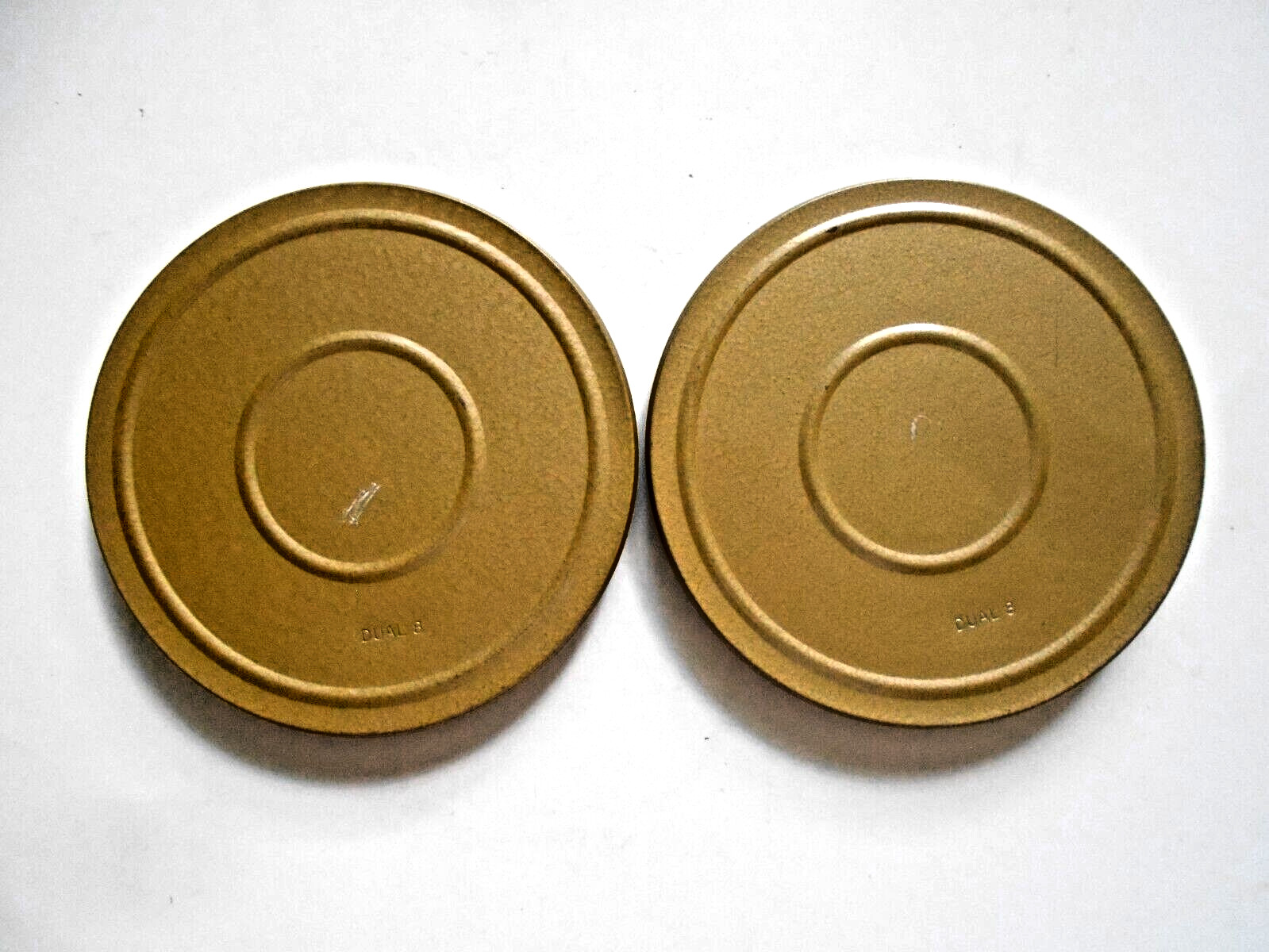2 – Kenco Dual 8 300 ft. Gold Metal Reels with Cans