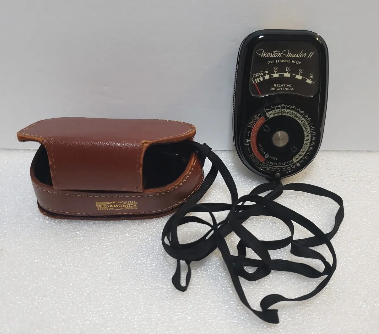 Vtg. Weston Master II Western Elec. Inst. Corp Universal Exposure Meter & Case
