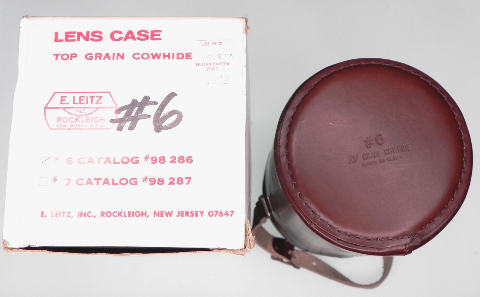 E.Leitz New York #6 Case #box1 …………… Minty w/Box