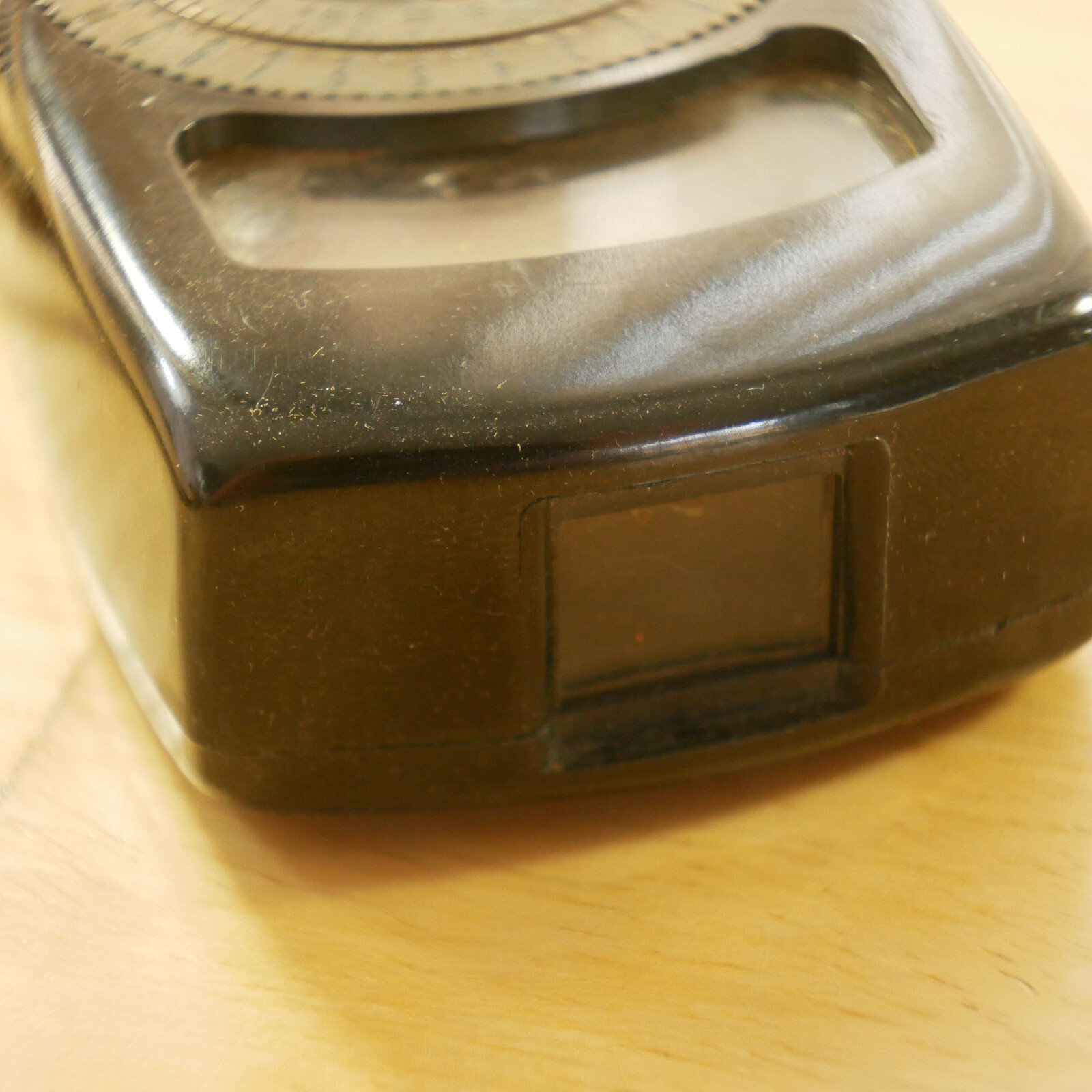 VTG Tower Light Value Reader for 35mm Black Leather Case SOLD AS IS For Parts