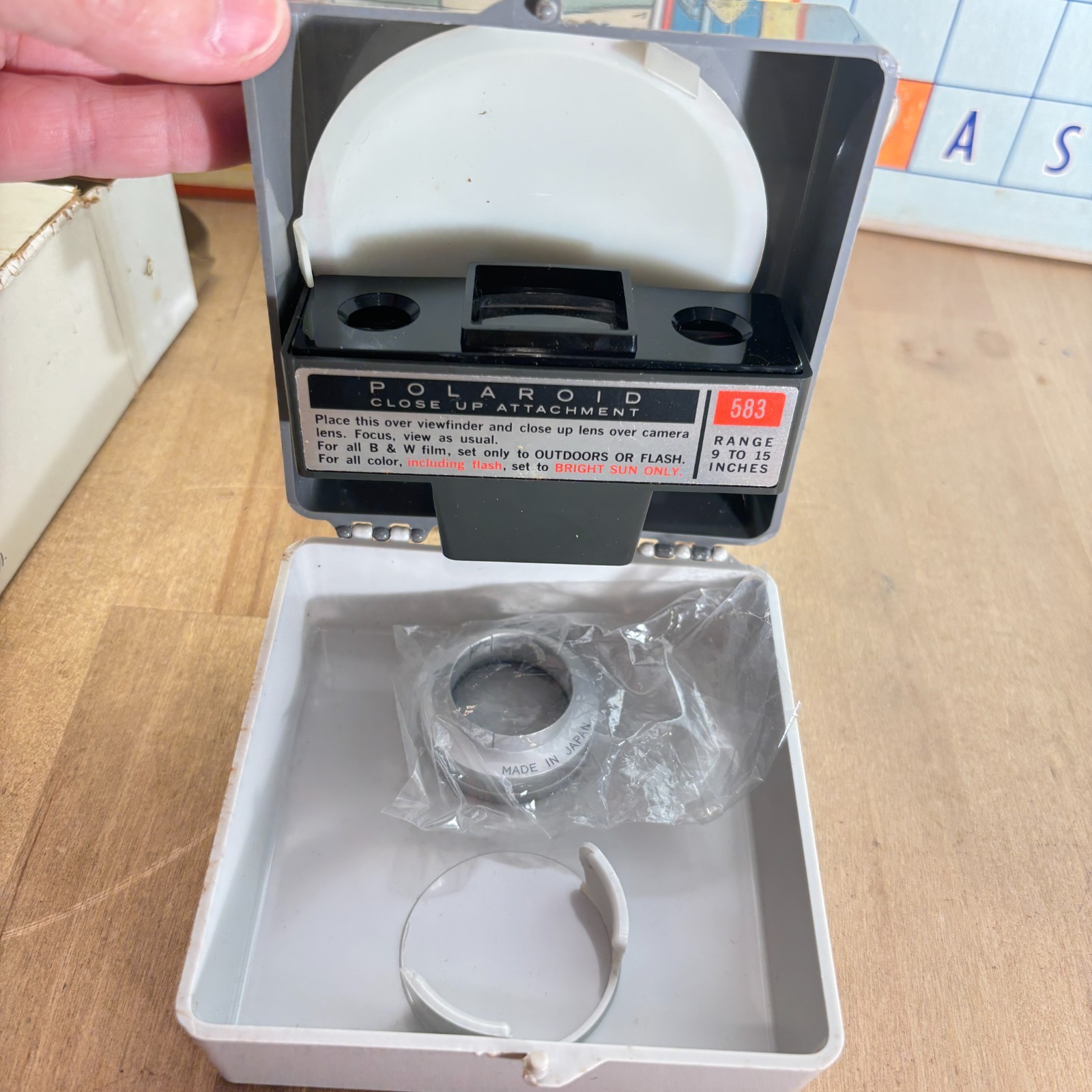 Polaroid Close-Up Kit #583 In Jewel Case