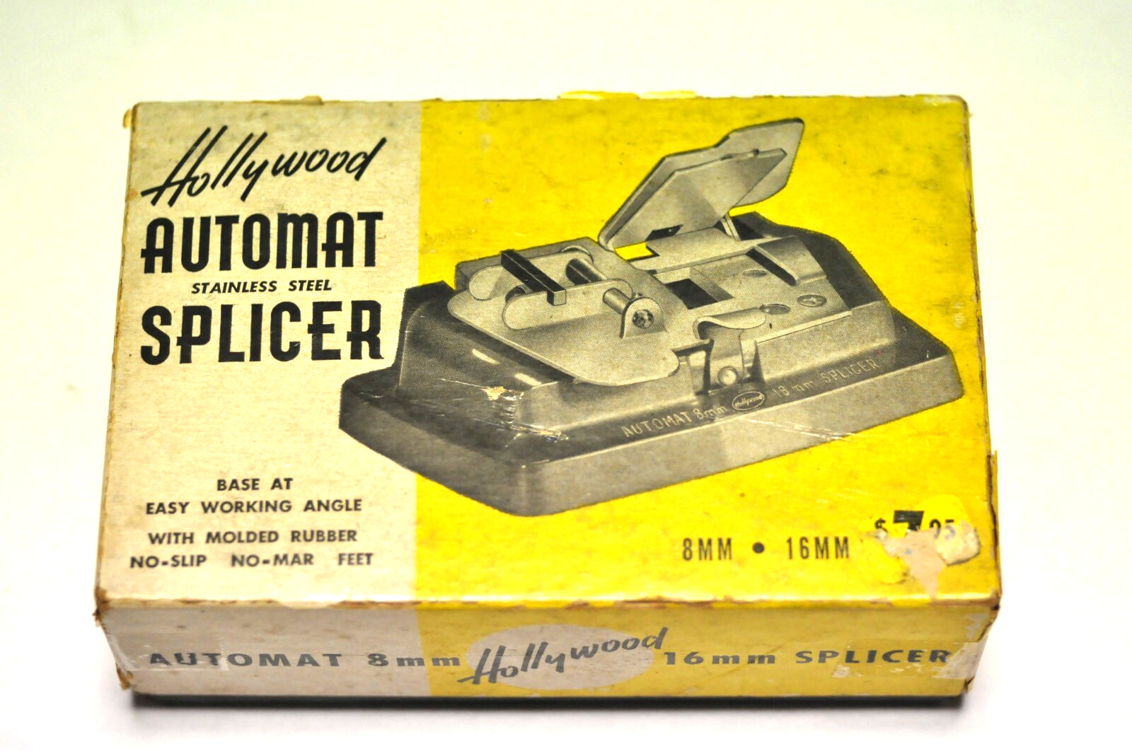 Hollywood Automat 16mm & 8mm movie film splicer.