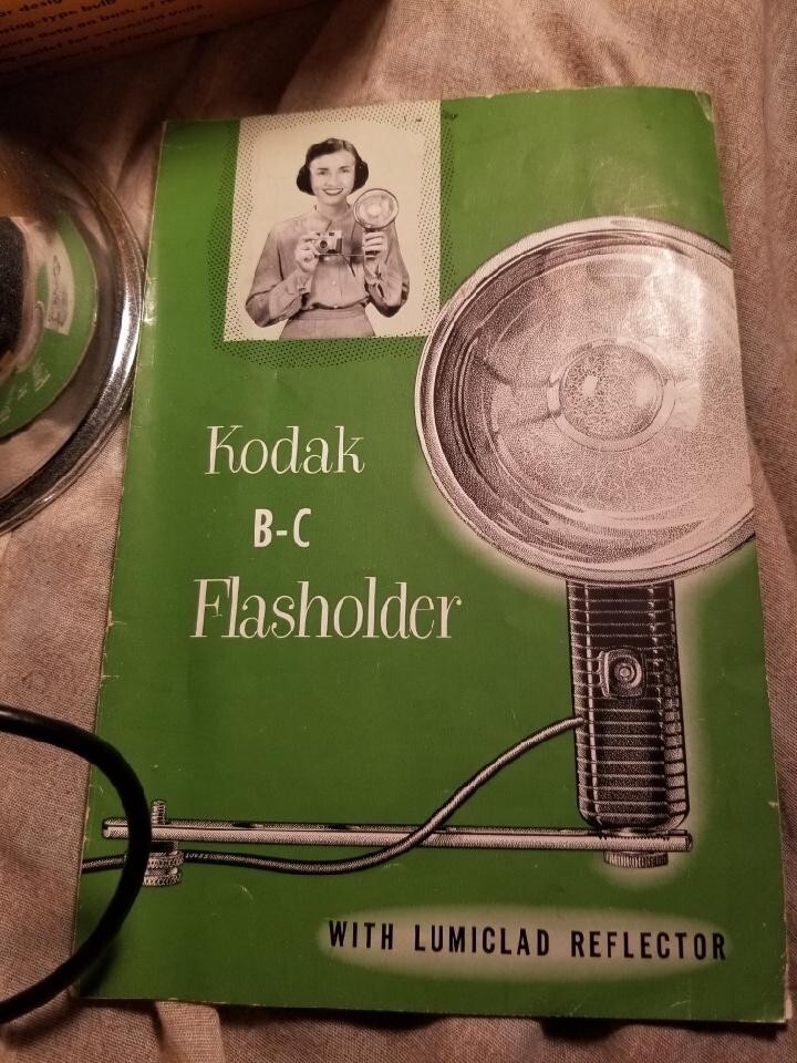 Vintage Kodak B-c Flasholder