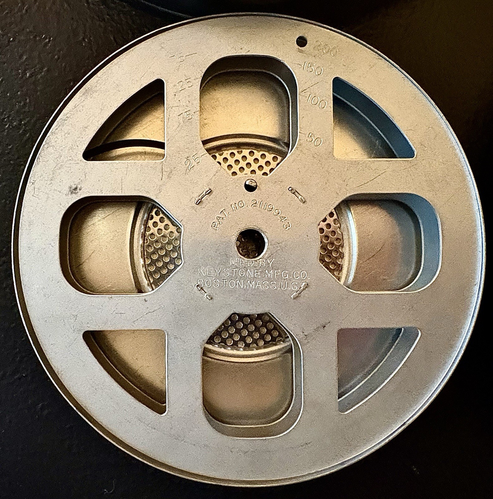 Eastman Kodak Co. 8mm Movie Reel With Film Canister, Bell & Howell, Univex