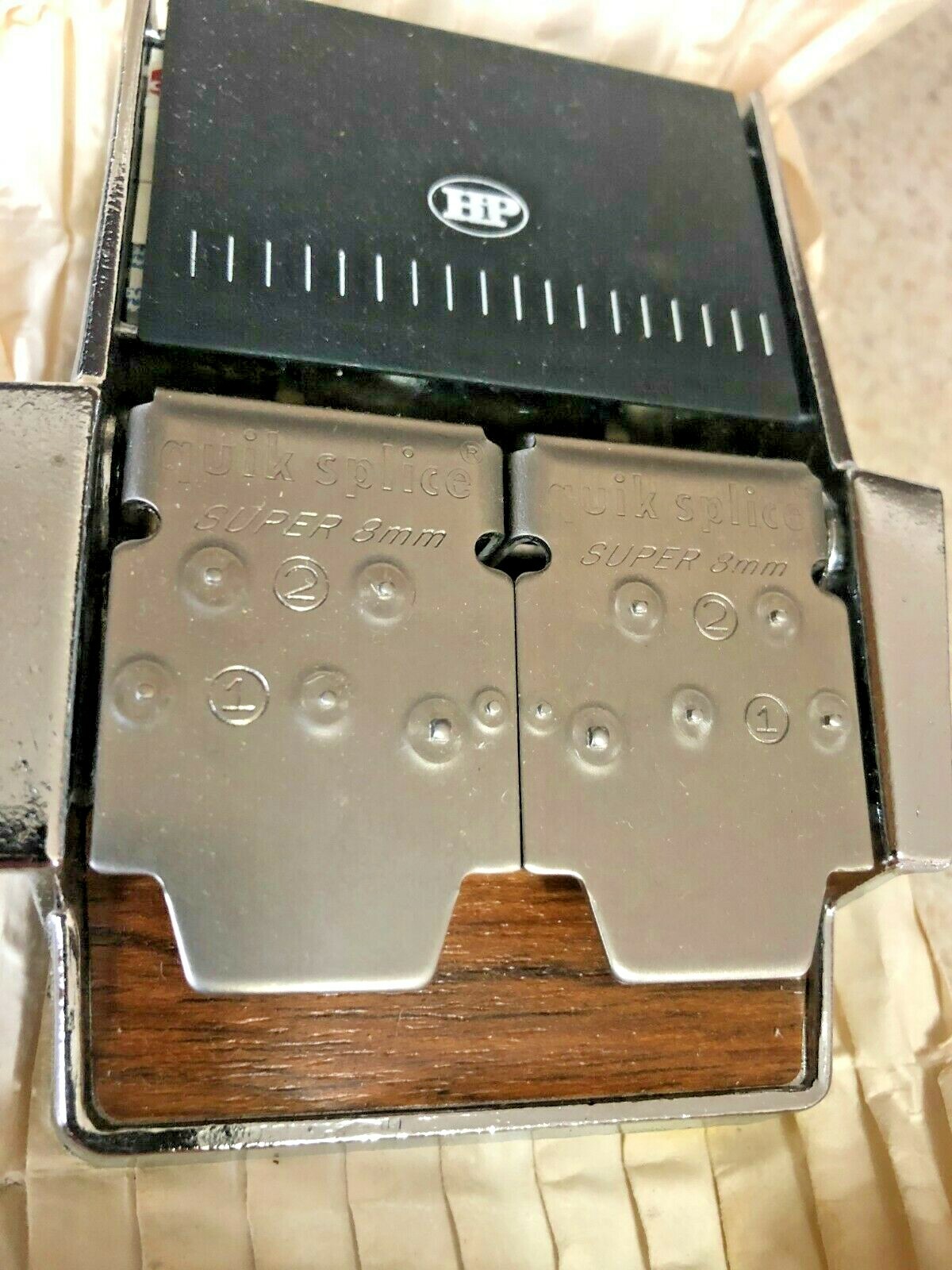 HIP Hudson Photographic Automatic Butt Splicer Movie Film Editor Quik Splice 8mm