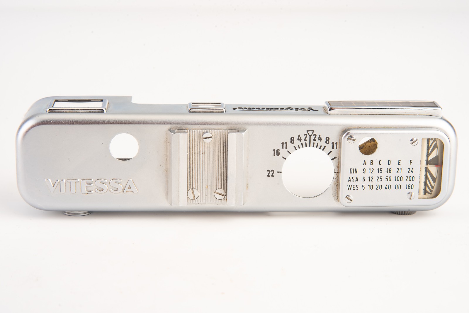 Voigtlander Vitessa 35mm Film Camera Top Plate with Working Meter ONLY V25