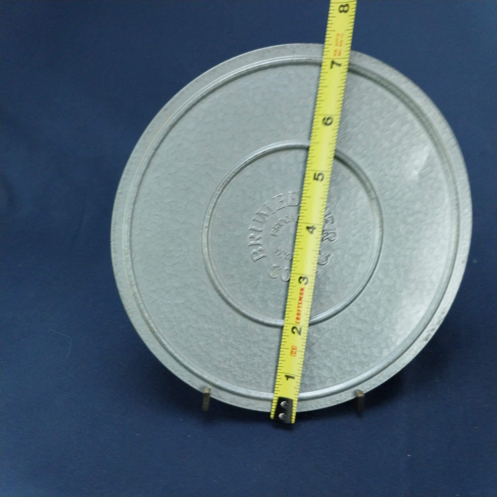 RARE Vintage Brumberger 7 1/4″ CO.INC REEL TIN Made in USA 8mm