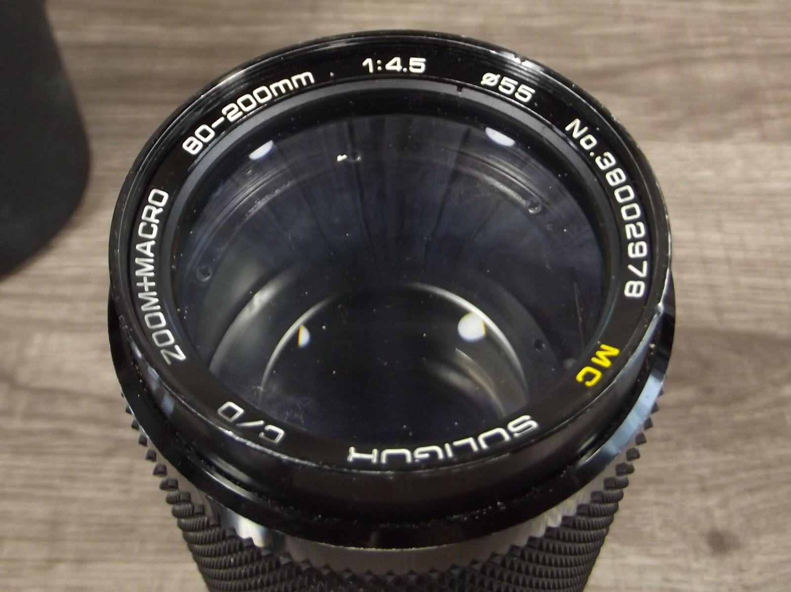 Soligar Zoom Macro 80-200mm 1:4.5 Camera Lens K/AR Mount (Konica) Vintage w/Case