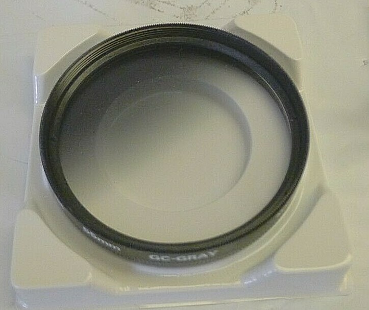 Sunpak 55mm GC-Gray Graduated GD6 Filter +Protective Case – Japan
