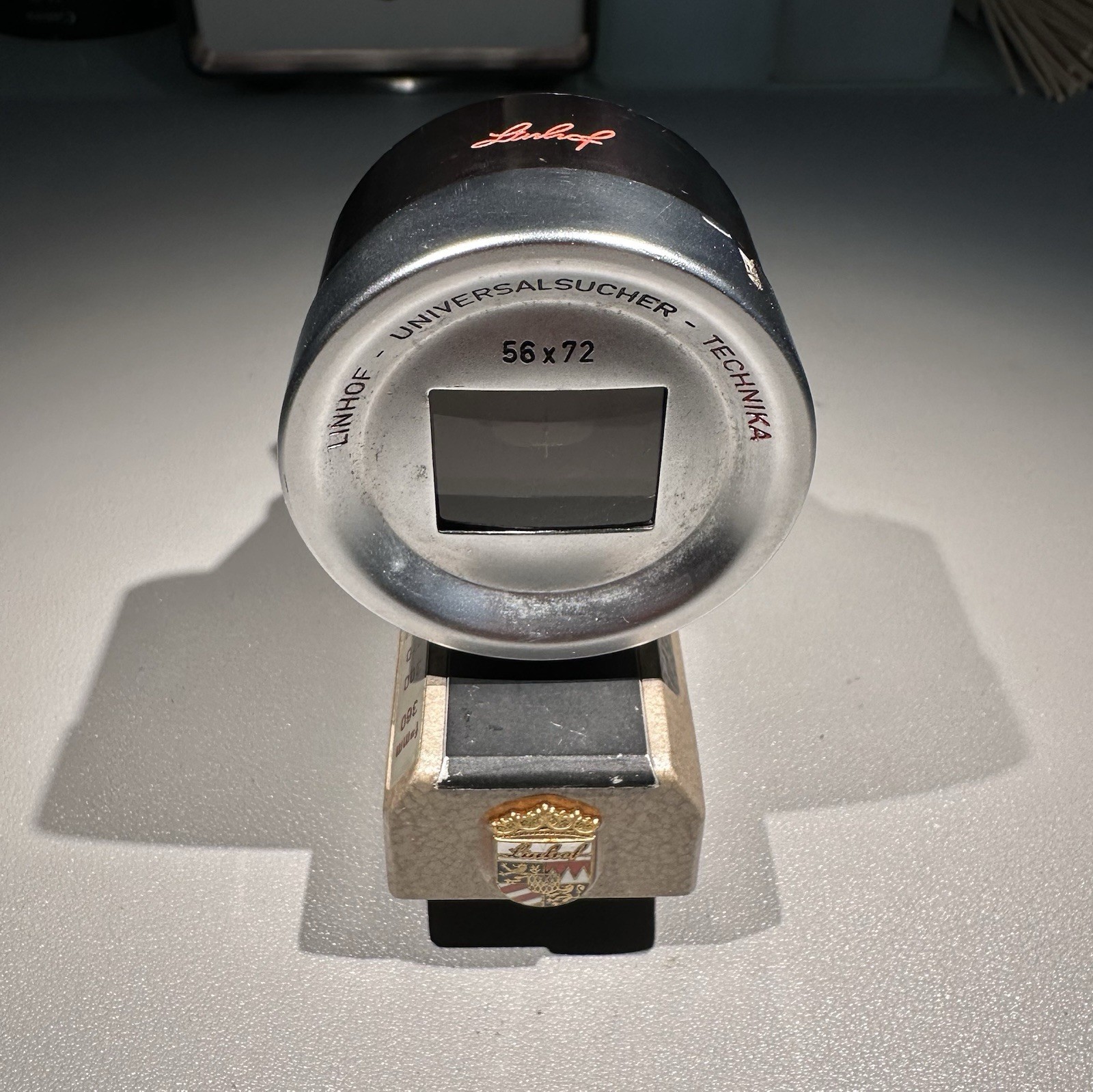 Schneider Linhof Universal Sucher Technika View Finder 4×5 with 56×72 Mask