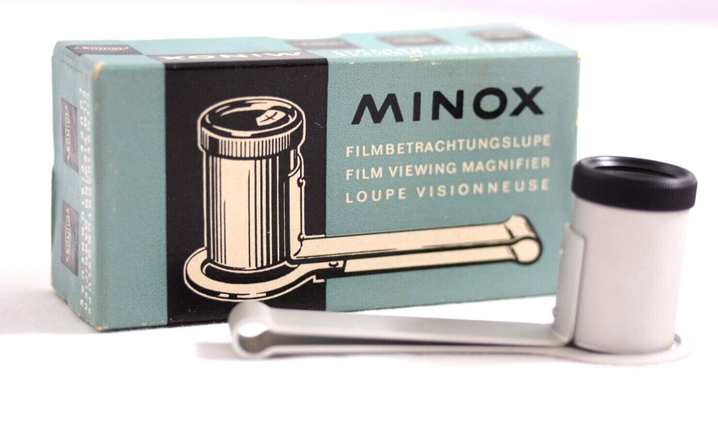 MINOX CAMERA FILM VIEWING MAGNIFIER LOUPE (MINT)