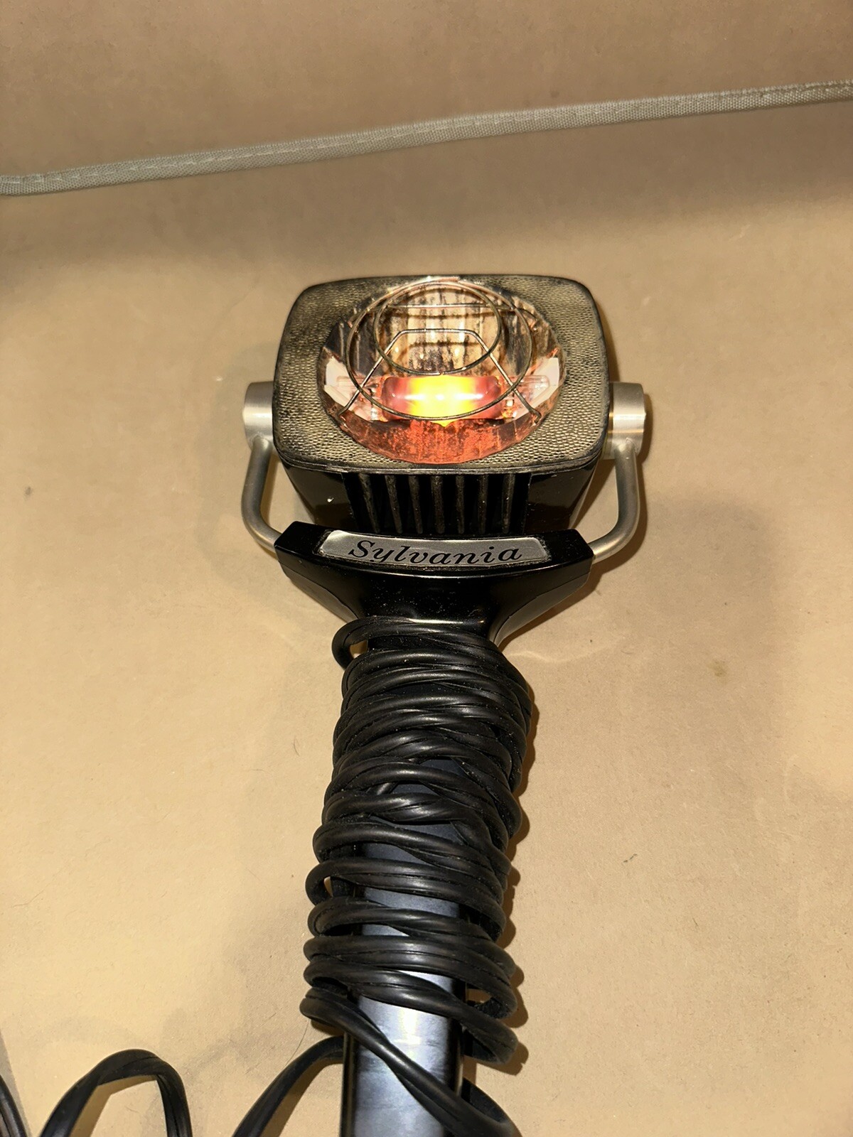 Vintage Sylvania Sun Gun SG-1 Movie Camera Light Tested WORKING
