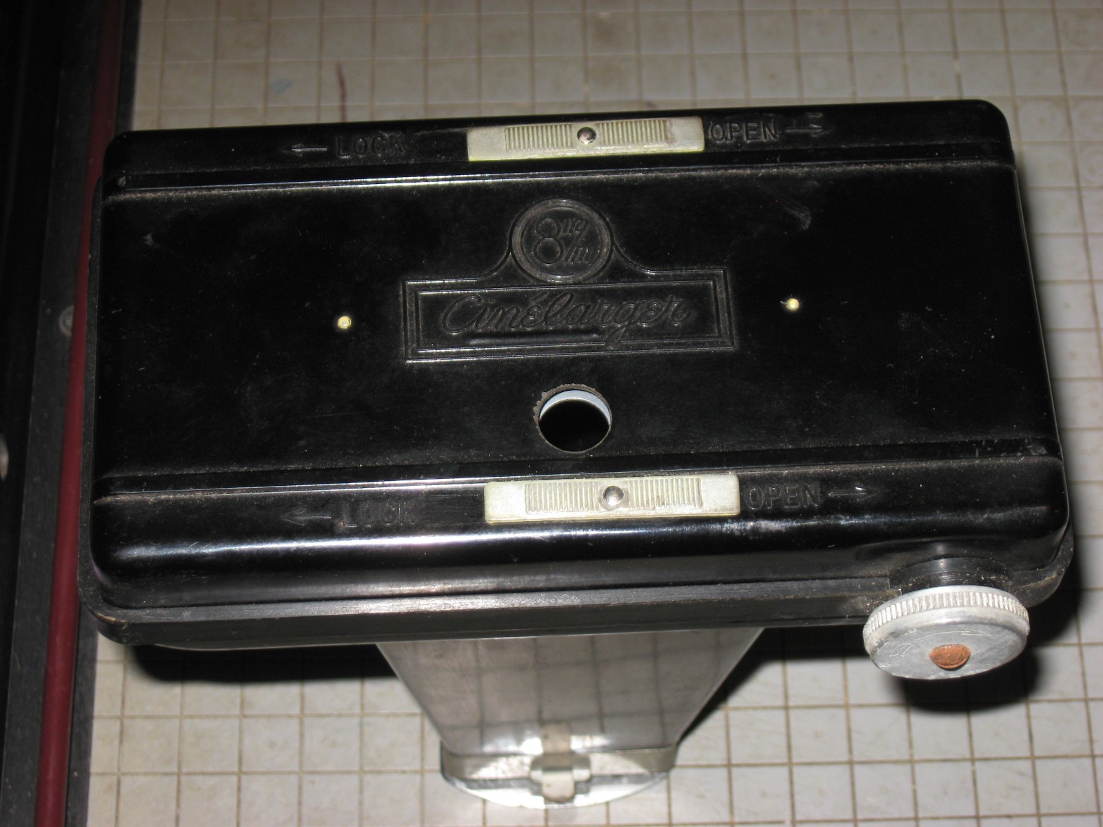 Vintage Testrite Instrument Co Cinelarger 8mm 16mm 35mm Film Converter to Photo