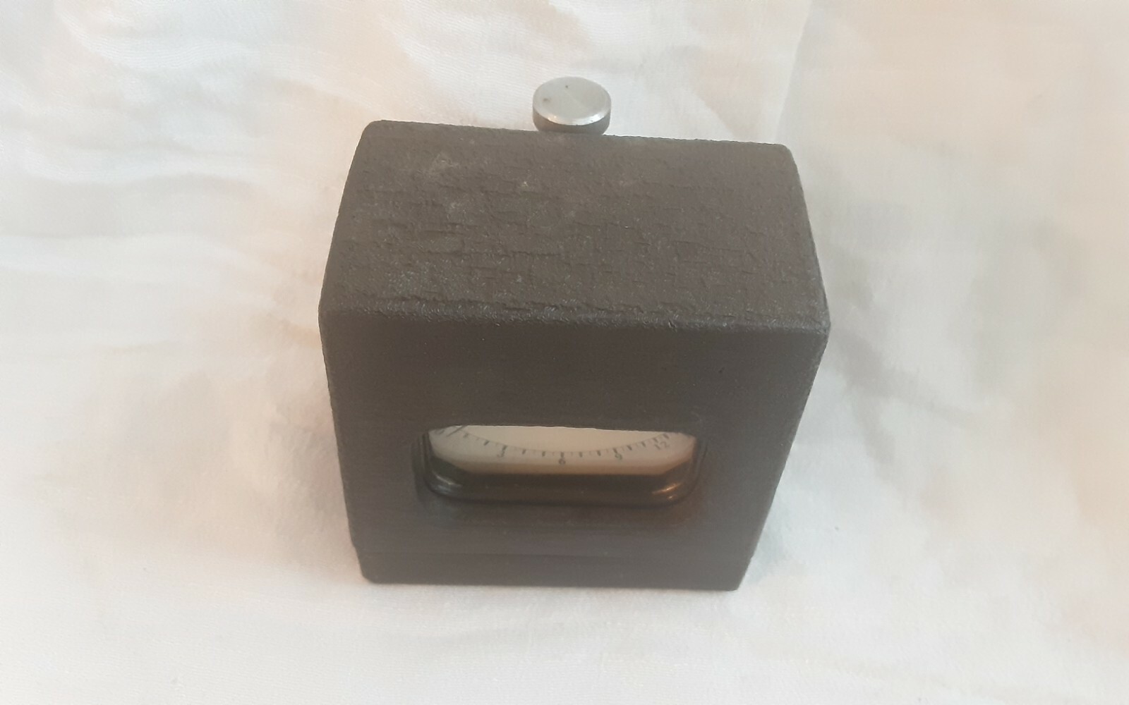 EXPOSURE METER GENERAL ELECTRIC VINTAGE USA HEAVY IRON PHOTOGRAPHY SAFETY LIGHT