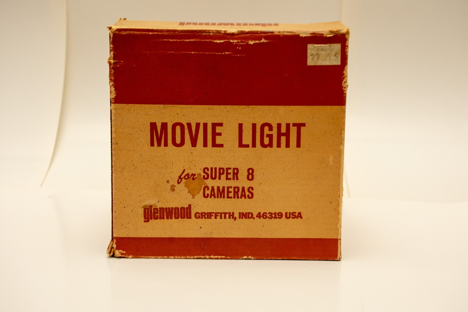 Vintage Glenwood Movie light for Super 8 cameras model G650, vintage lighting
