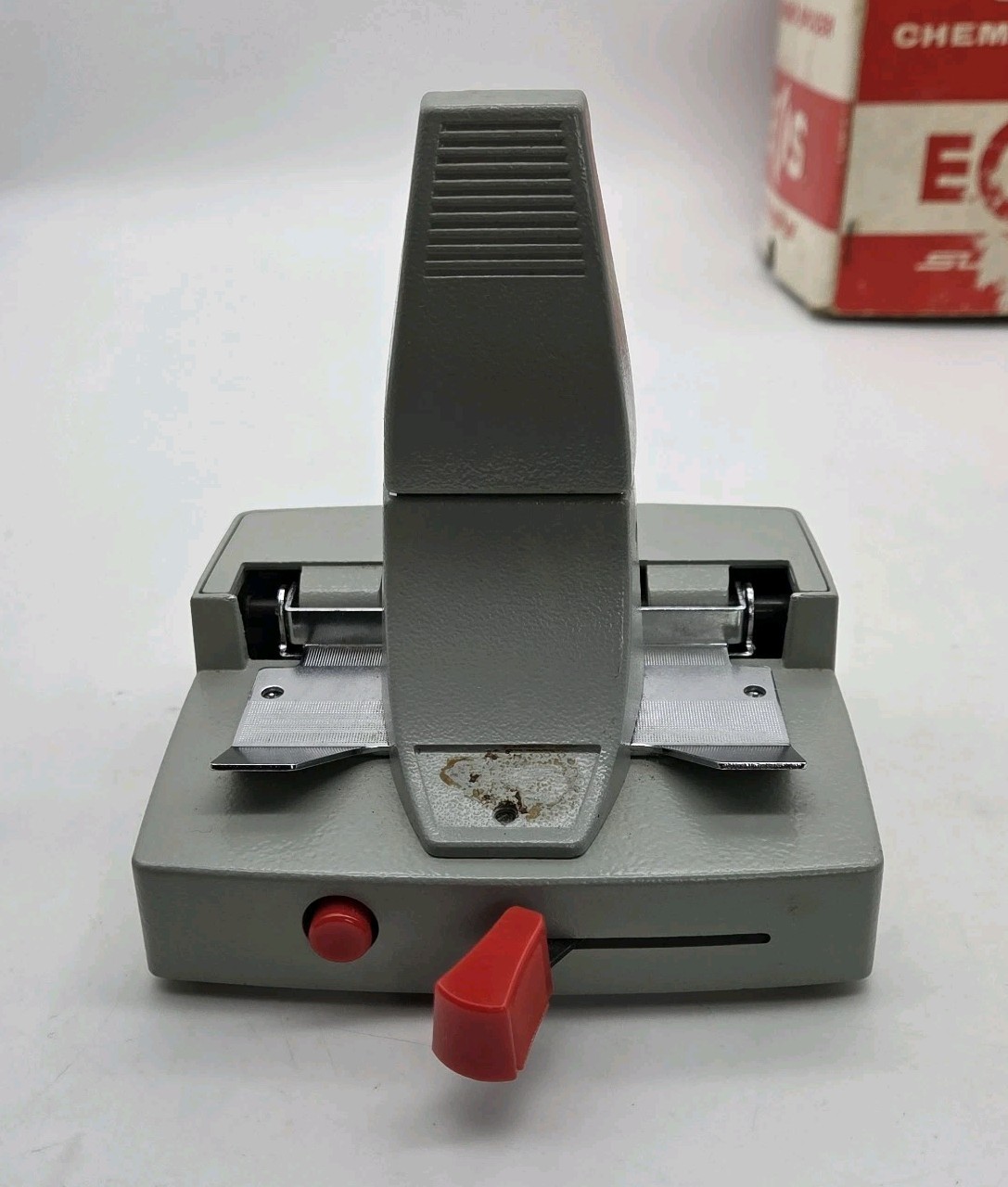 EUMIG Chemo Splicer ECS Super 8 Film Z01 Instructions Box Austria VTG