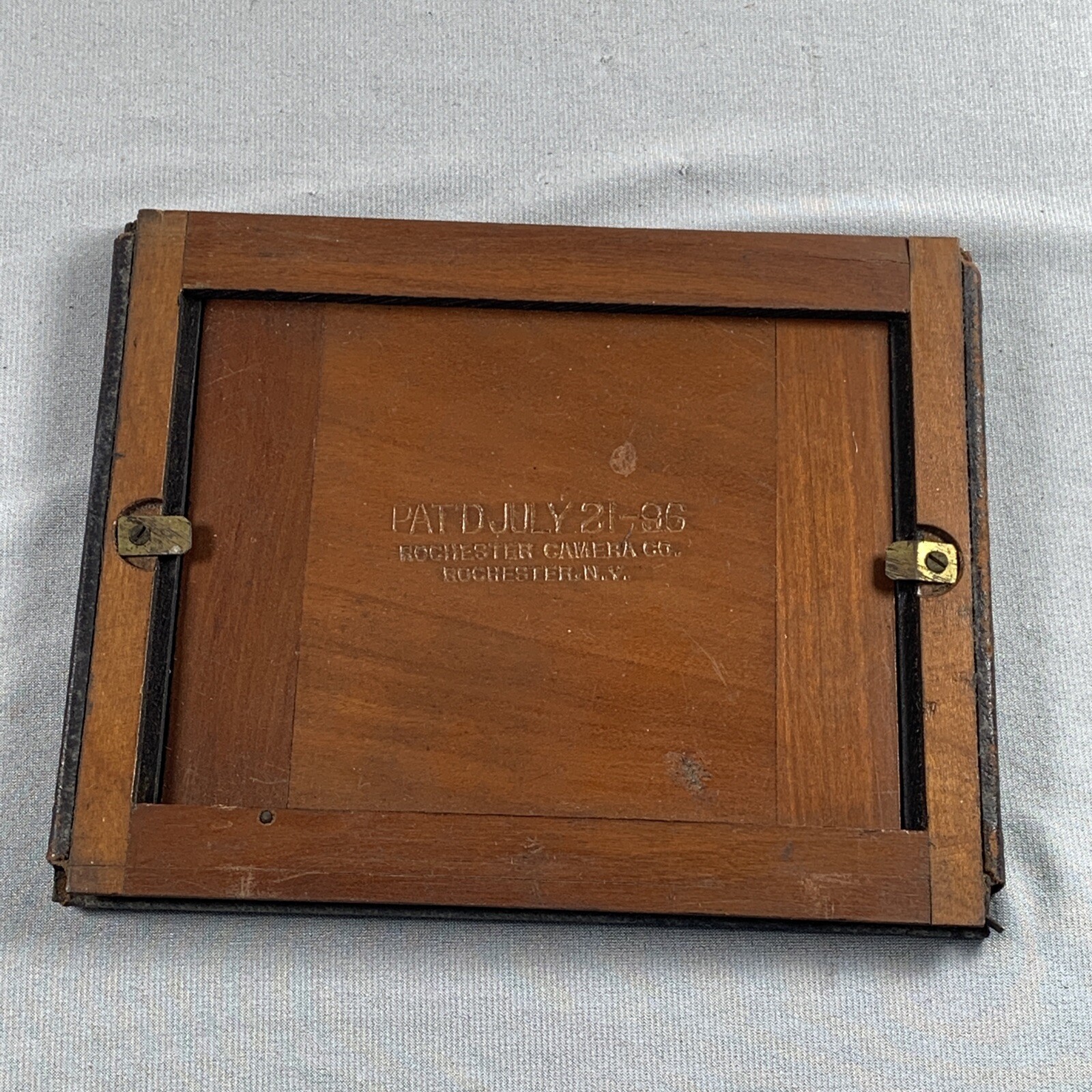 Antique Camera Part Rochester Camera Co. Pat 1896