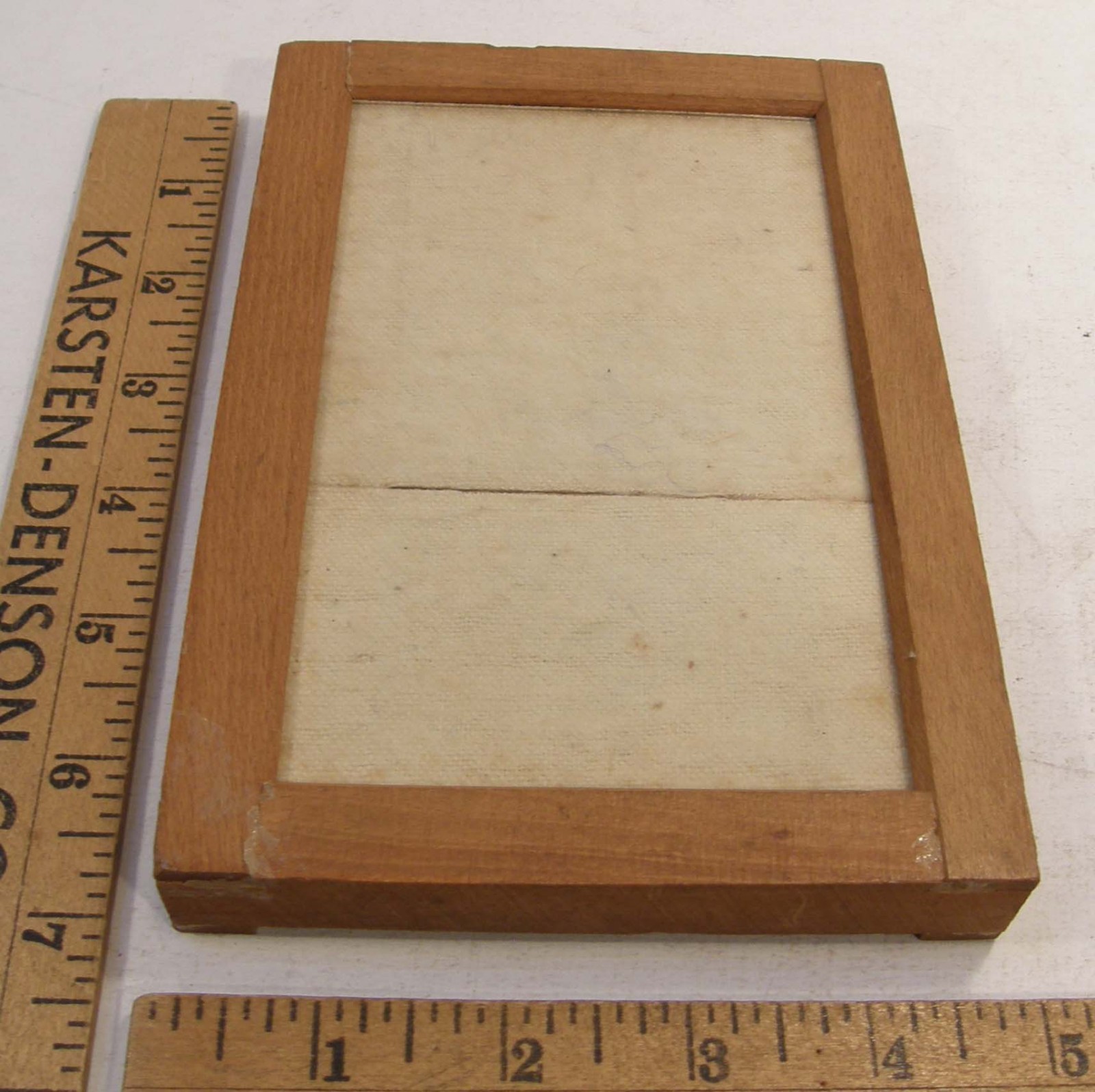ANTIQUE VINTAGE EKCo EASTMAN WOODEN PRINTING FRAME FOR 3 1/4 X 5 1/2 NEGATIVES